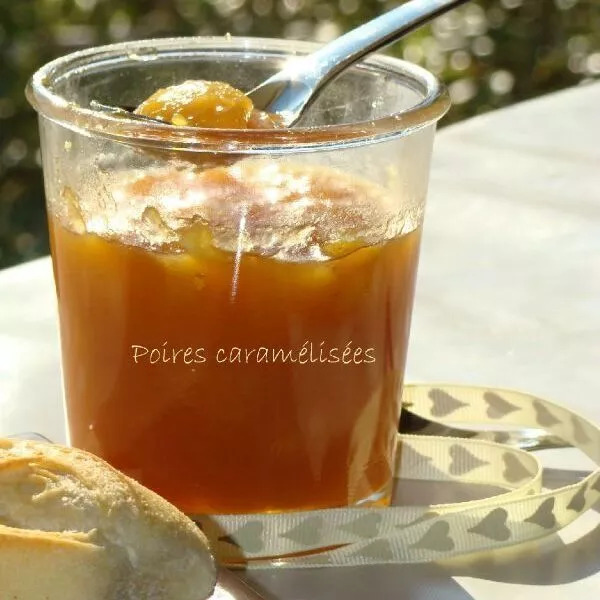 Confiture de poires caramélisées 