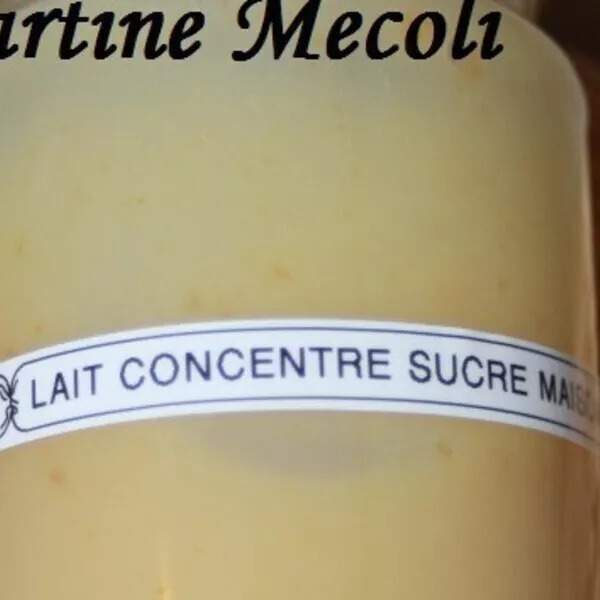 Lait concentré sucré maison sans cook'in