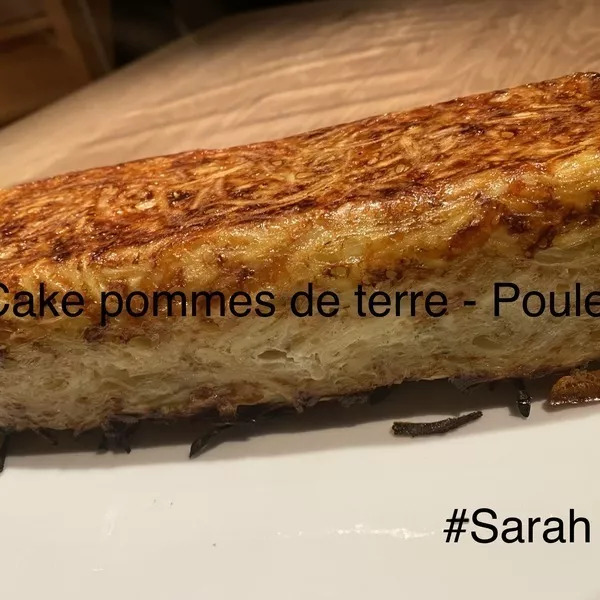 Cake Pommes de terre - Poulet 