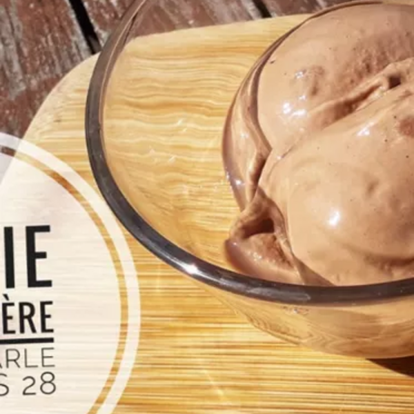 Glace au chocolat noir pour I- Cook'in ou turbine