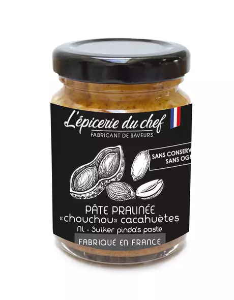 Pot pâte de praliné chouchou 100g