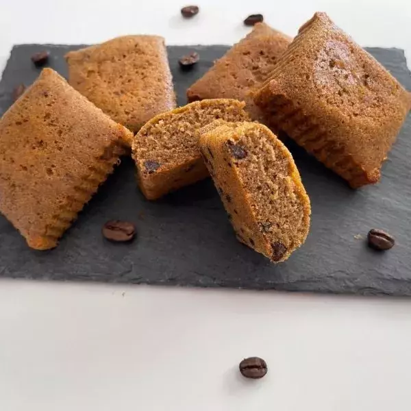 Moelleux cappuccino et ses pépites de chocolatau thermomix