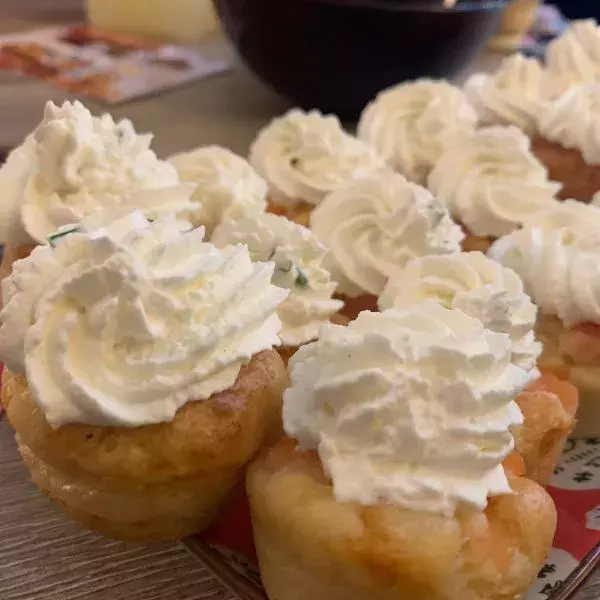 Mini muffins au saumon