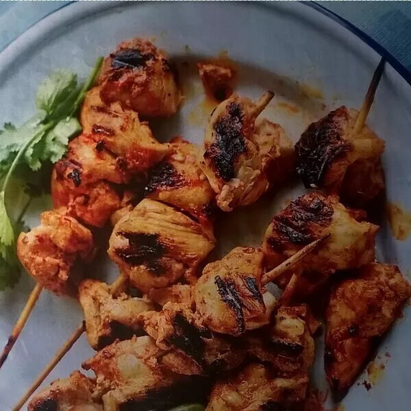 Marinade pour brochettes de poulet tandoori