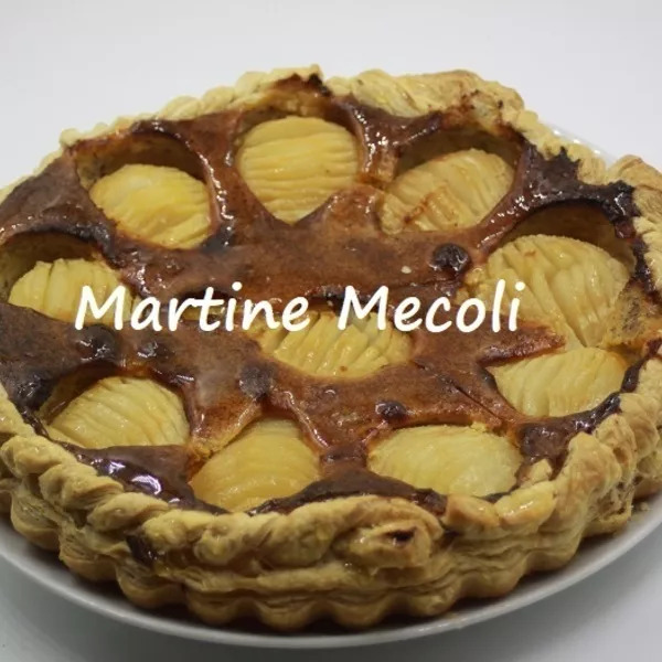 Tarte feuilletée aux poires