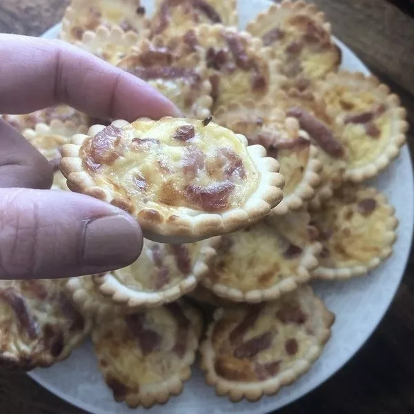 Mini quiches apéritives