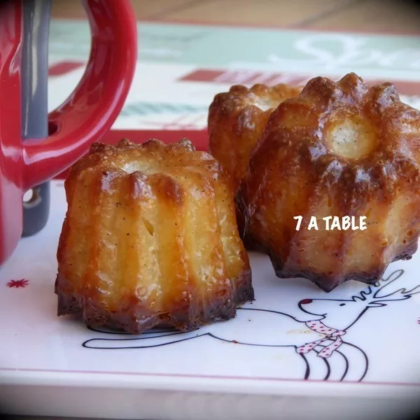 Mini cannelés à l'orange