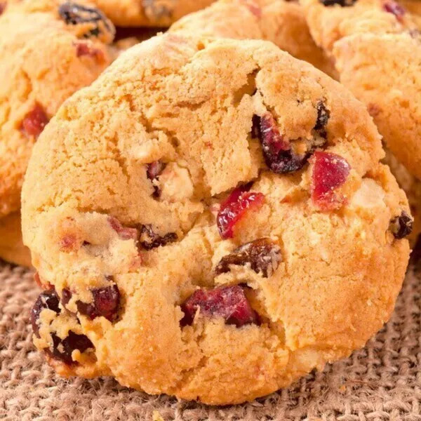 Cookies aux baies Goji et flocons d'avoine 