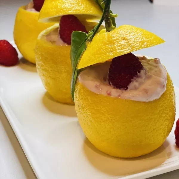 Citron mi-glacé à la Framboise