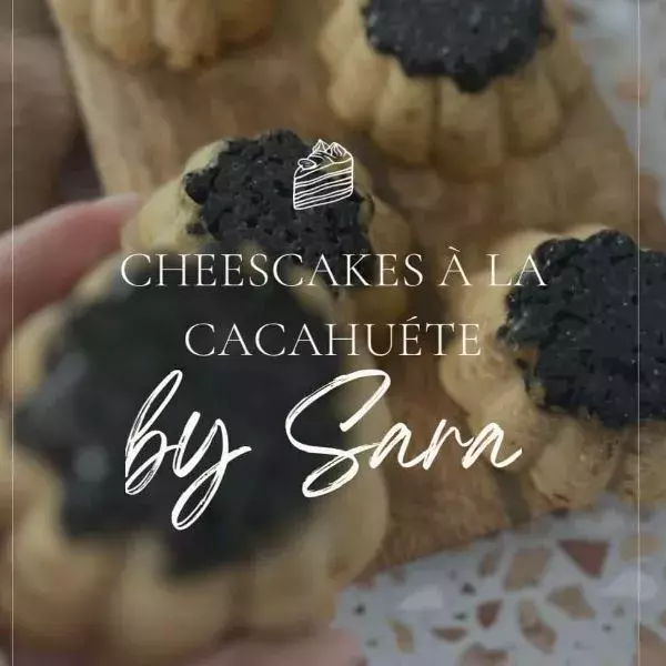 Cheescakes à la cacahuète