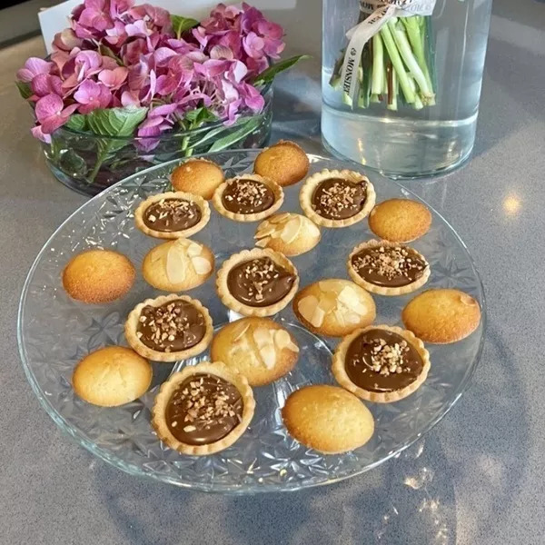 Tartelettes au chocolat et amandes