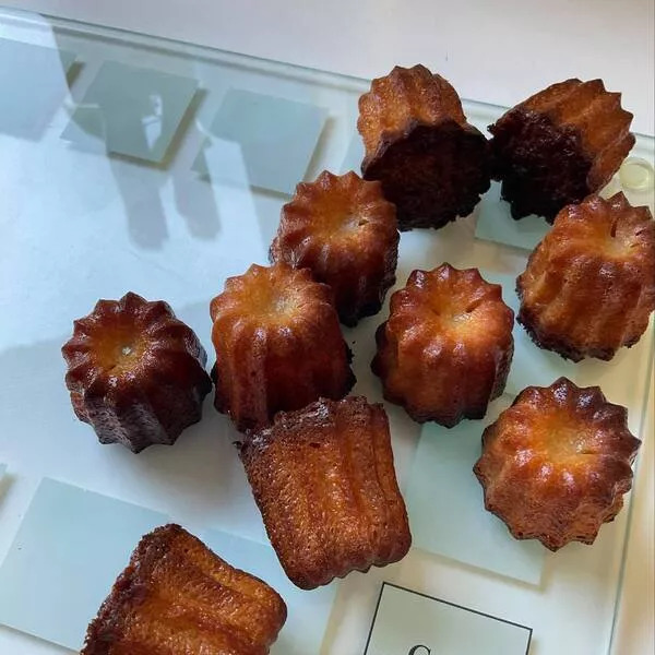 Mini-cannelés croquants