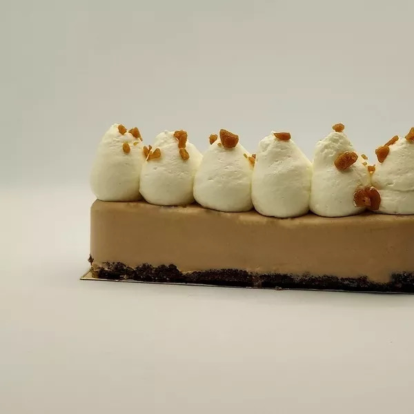 Mousse caramel amande amère