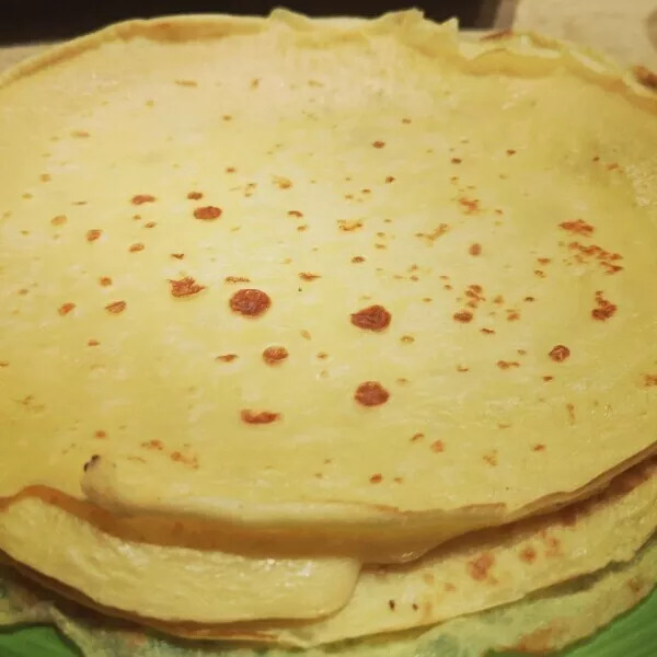 pâte à crêpes légère 6 œufs 