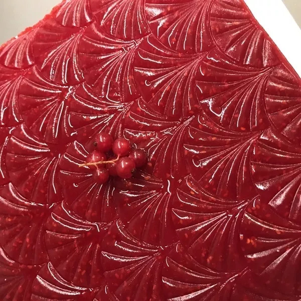 Entremet pistache fruits rouges