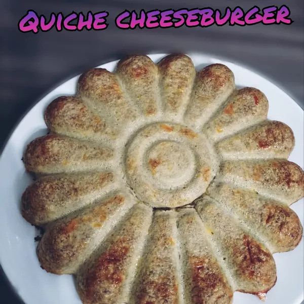 Quiche cheeseburger