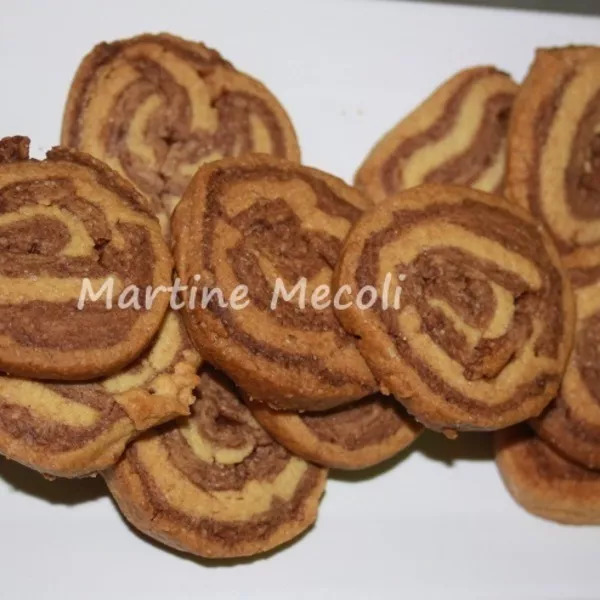 Biscuits bicolores