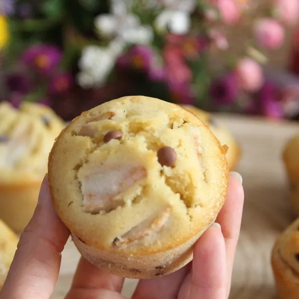 Muffins poire chocolat