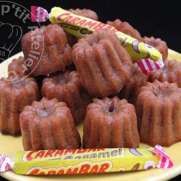 Mini Cannelés aux Carambar