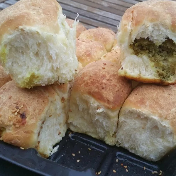 Brioches fourrées à la viande 