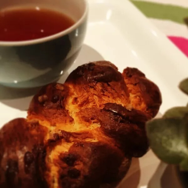 Petites brioches au lait d'amande