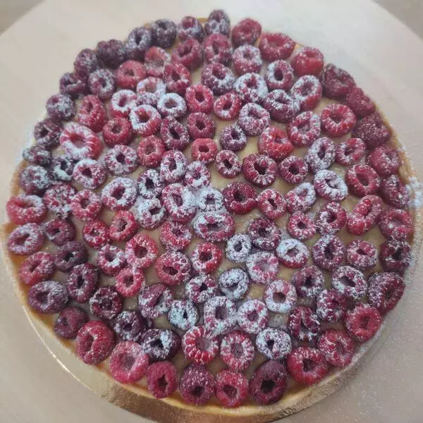 Tarte aux framboise 