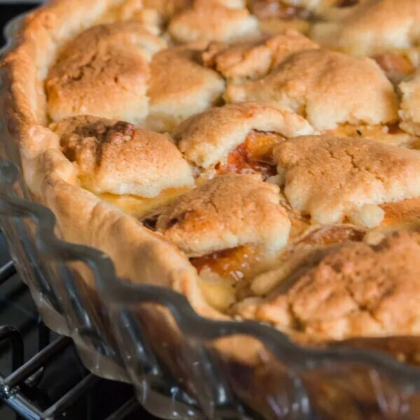 Tarte aux fruits au streusel de Pierre Hermé (30 cm Ø)