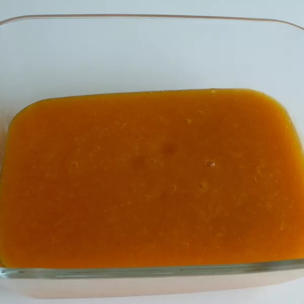 Purée d'abricots