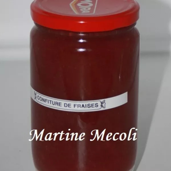 Confiture de fraises