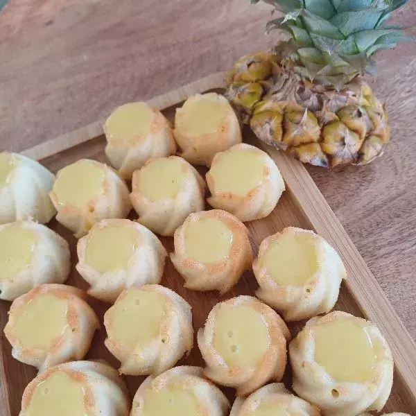 Mini Financiers Ananas Coco