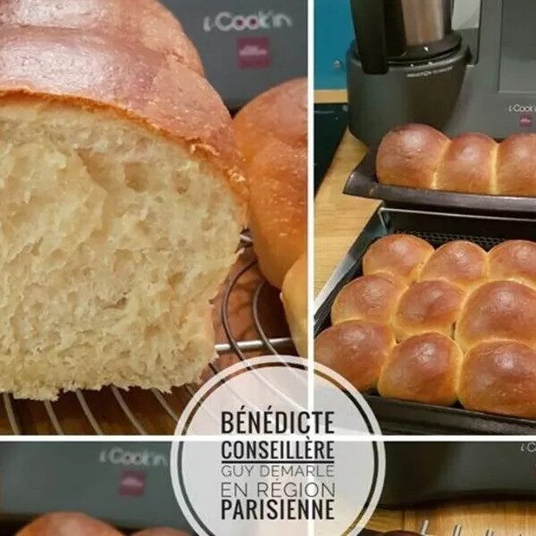 BRIOCHE SANS BEURRE ET SANS OEUF INSPIRÉE DE CHRISTOPHE MICHALAK