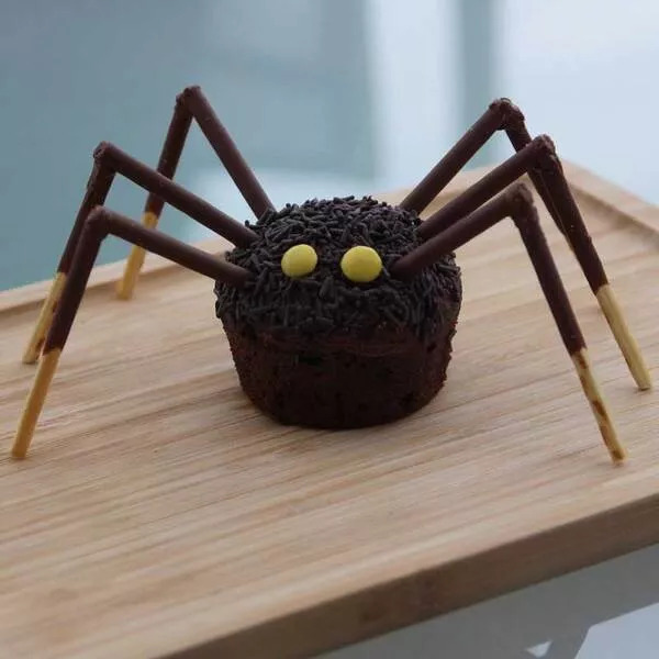 Muffins araignée