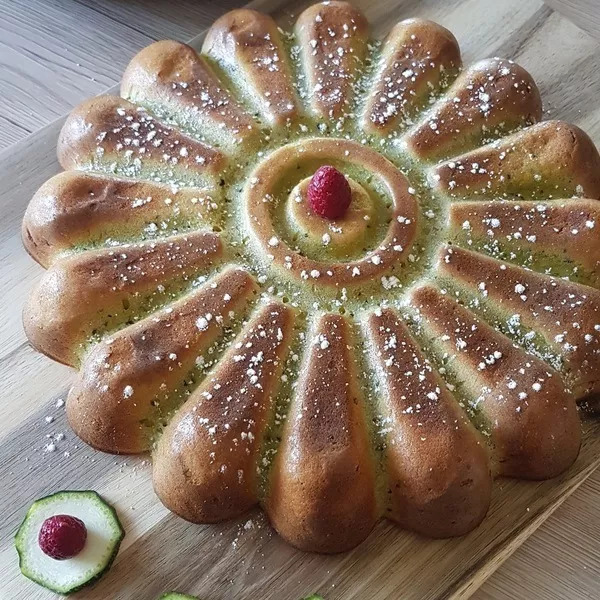 Flan sucré à la courgette