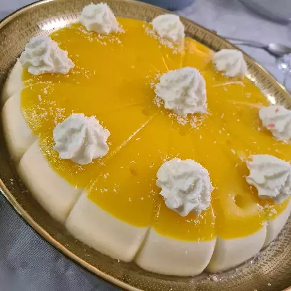 Bavarois ananas - mangue - noix de coco