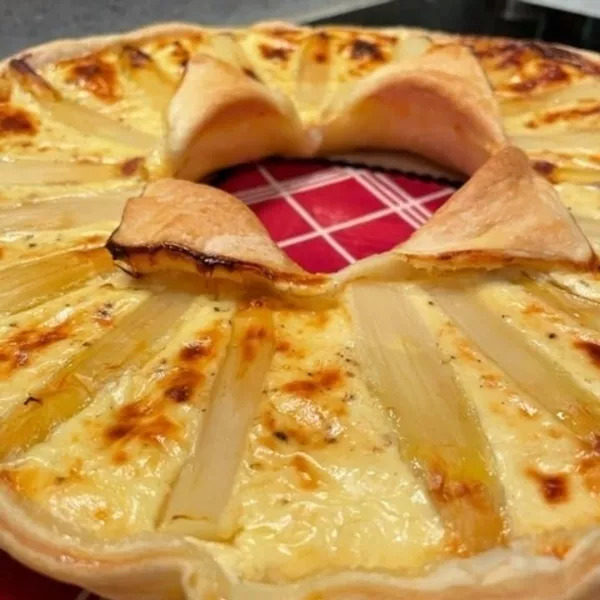 Tarte aux asperges  