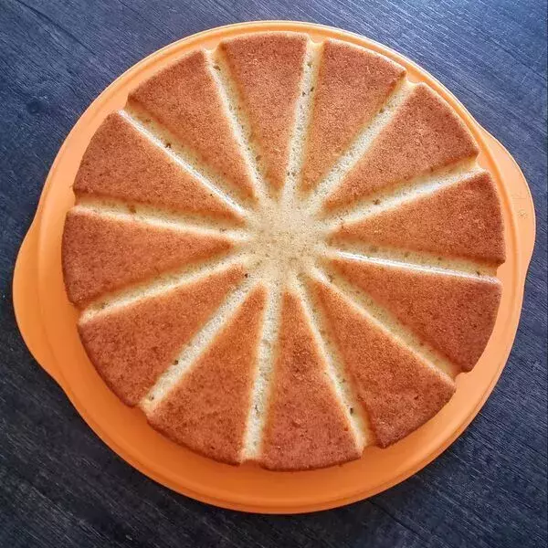 Gateau moelleux à la  fleur d oranger