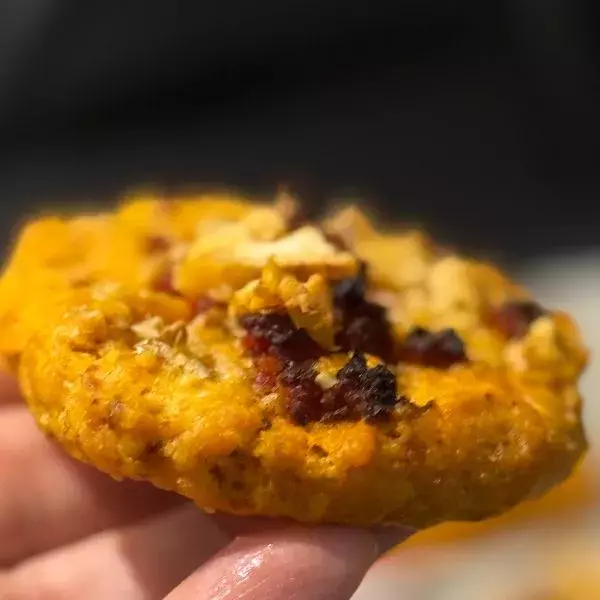 Cookies Parmesan Chorizo et noix