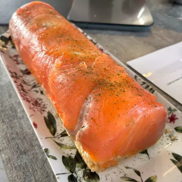 Bûche Salée cheesecake 