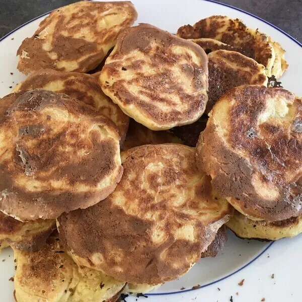 blinis lait d'amande