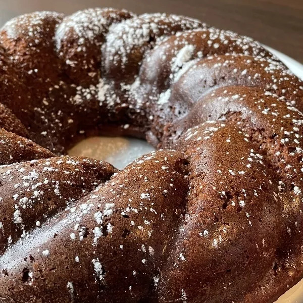 Couronne moelleuse au chocolat