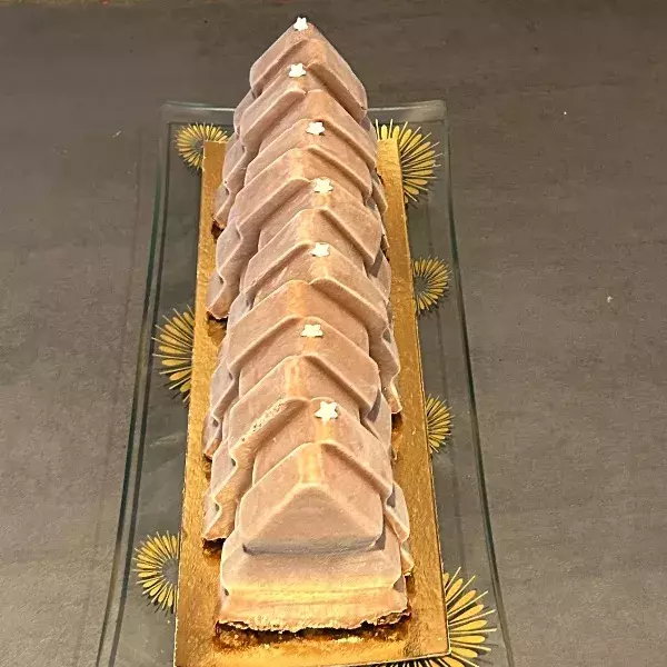 Bûche royal praliné 