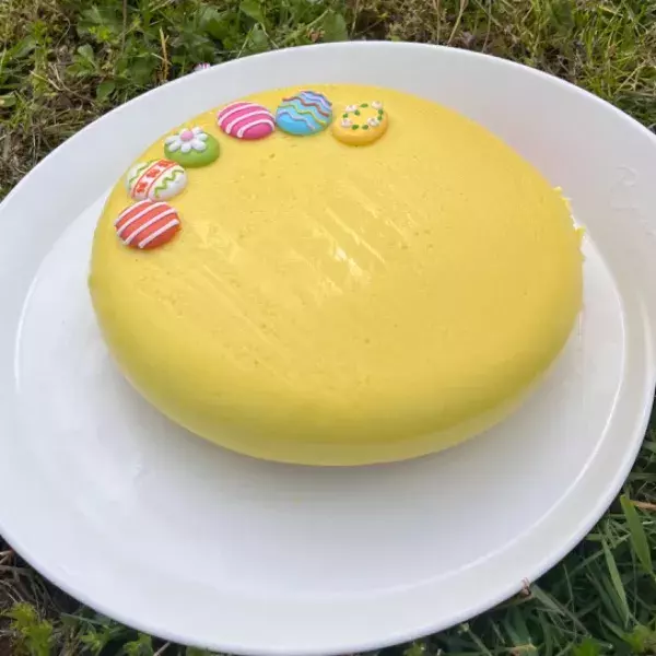 ENTREMET VANILLE CITRON FRAISES