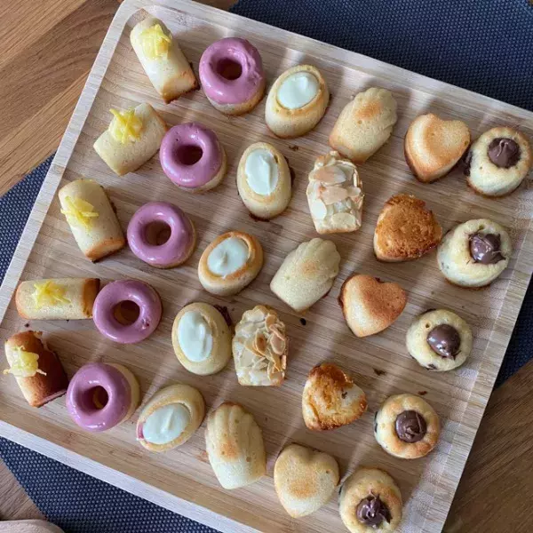 Financiers aux 6 saveurs