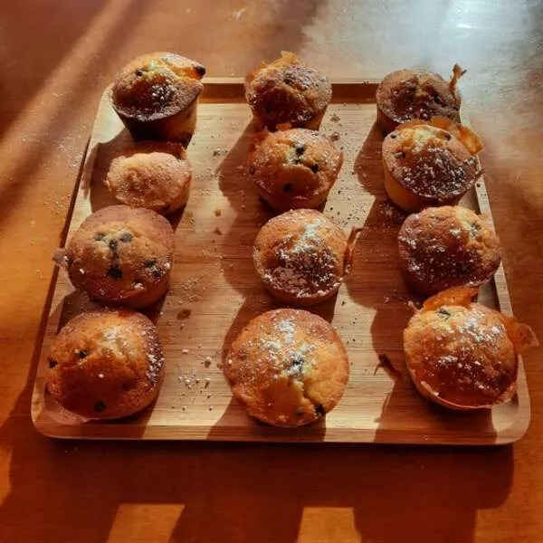 Duffins aux pépites de chocolat