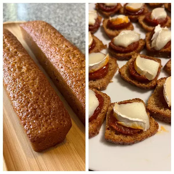 Pain d’épices & canapés à l’espagnole