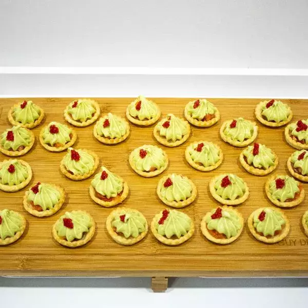 Tartelettes Saumon Mousse d'Avocat