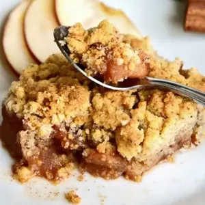 Crumble aux pommes de Flo