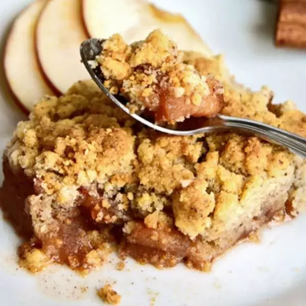 Crumble aux pommes de Flo