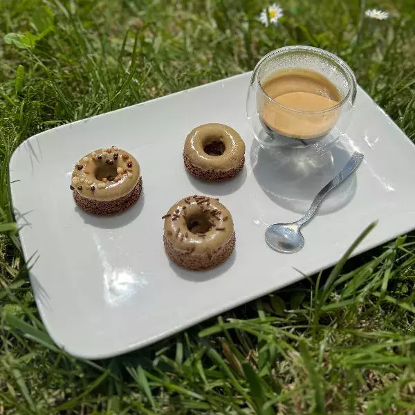 mini donuts au café