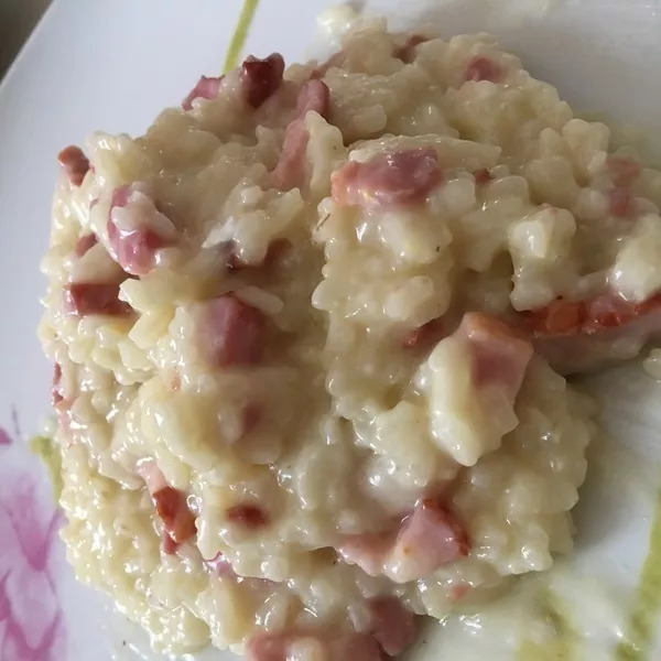 Risotto Façon Carbonara